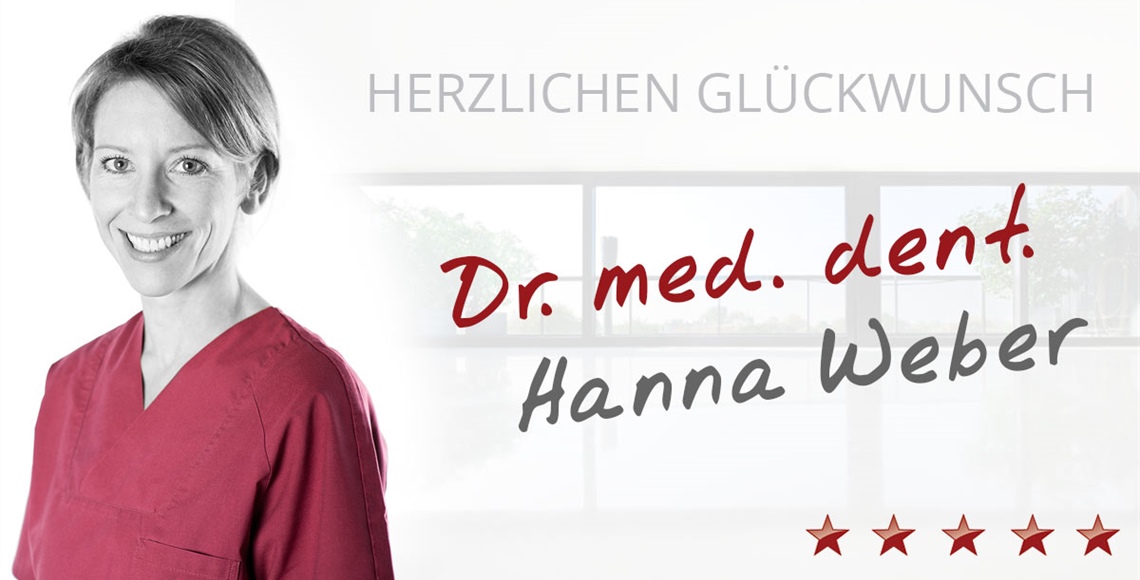 Herzlichen Glückwunsch Hanna Weber!