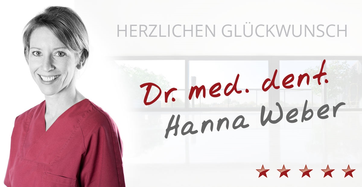 Herzlichen Glückwunsch Hanna Weber!
