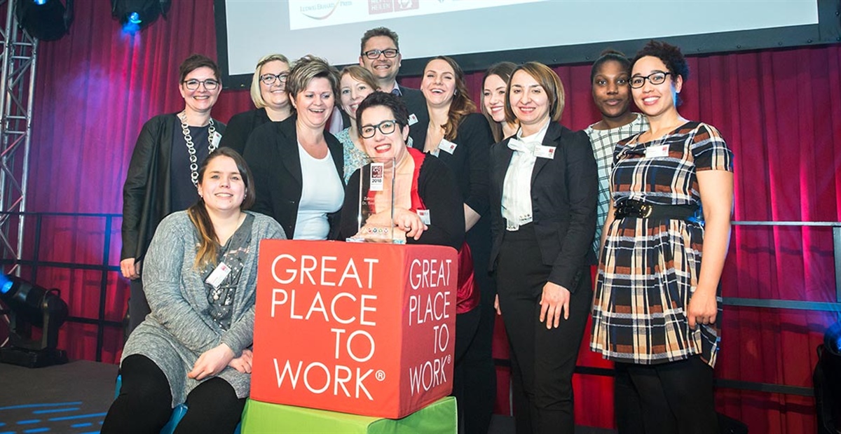 Auszeichnung beim Wettbewerb "Bester Arbeitgeber Gesundheit und Soziales 2018"