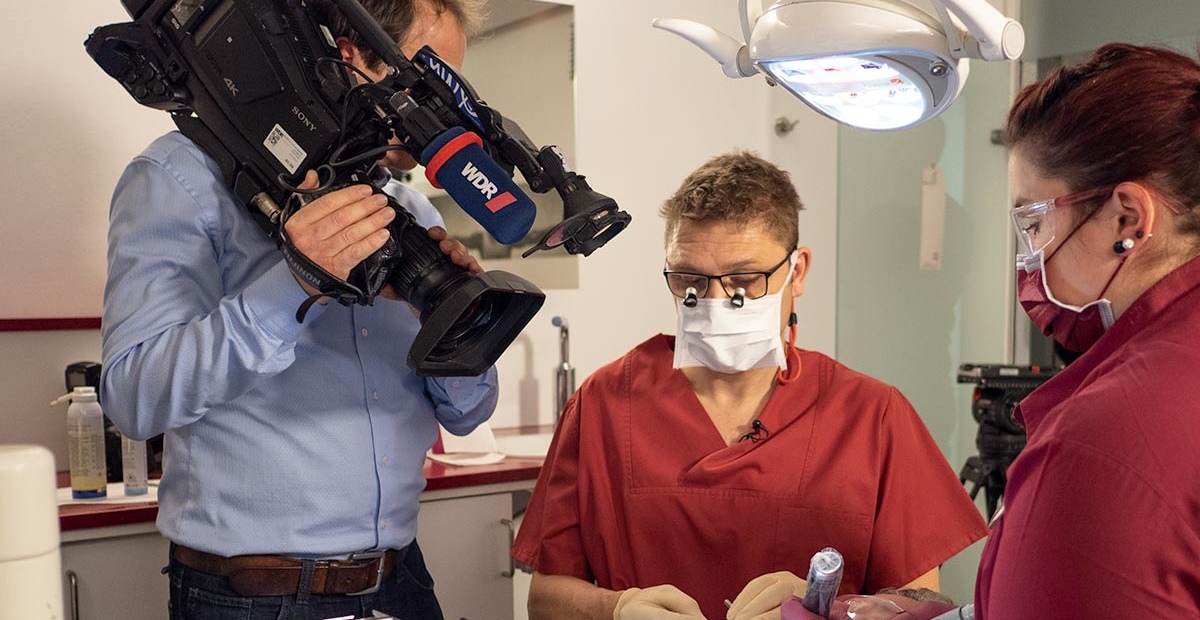 WDR Praxis-Beitrag: Der digitale Zahnarzt – Zahnersatz im 3D-Verfahren